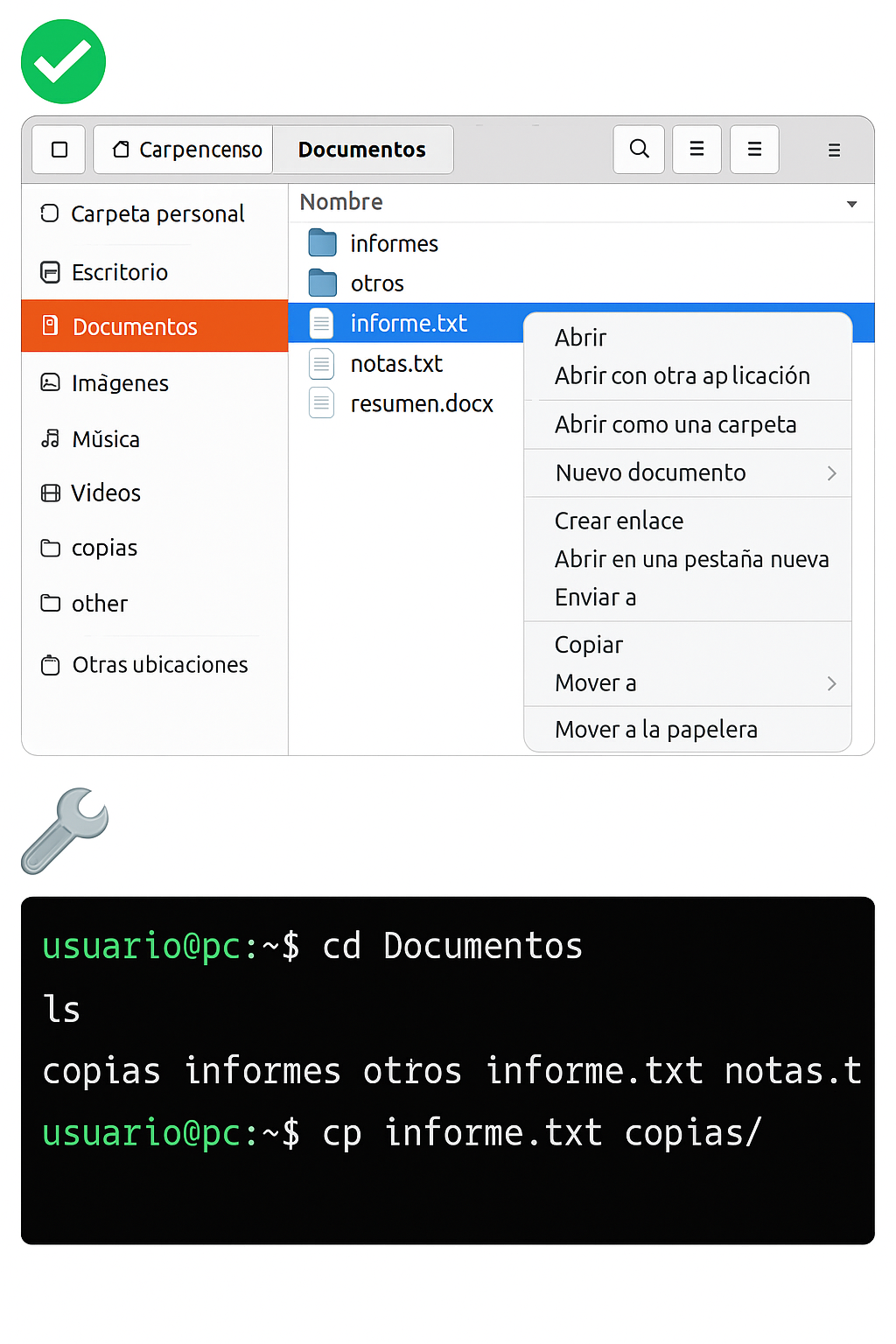 GUI Vs. Línea Comandos