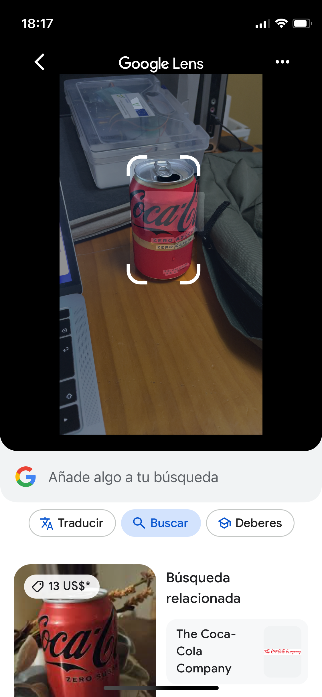 Búsqueda por objeto