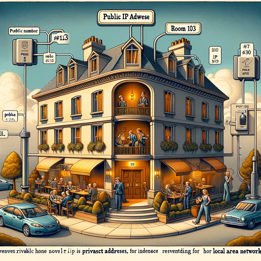 Direcciones IP vistas como números de teléfono