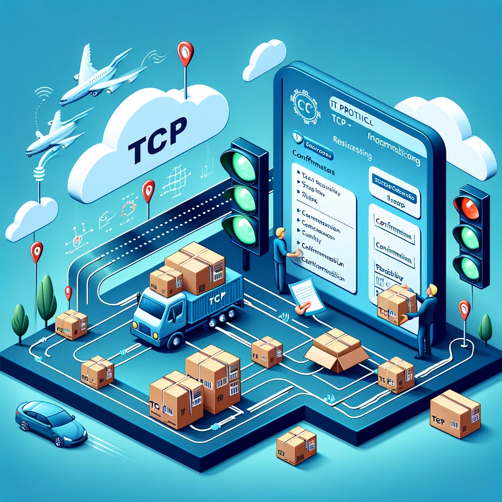 Comparación de TCP con la gestiónd del tráfico