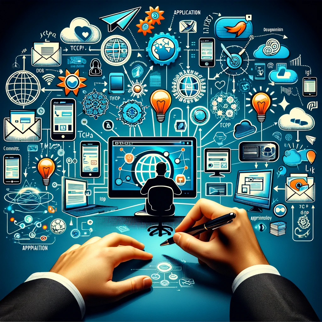 Nivel de aplicación oculta toda la complejidad para el usuario