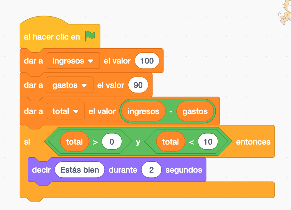 Operadores aritméticos, lógicos y de comparación