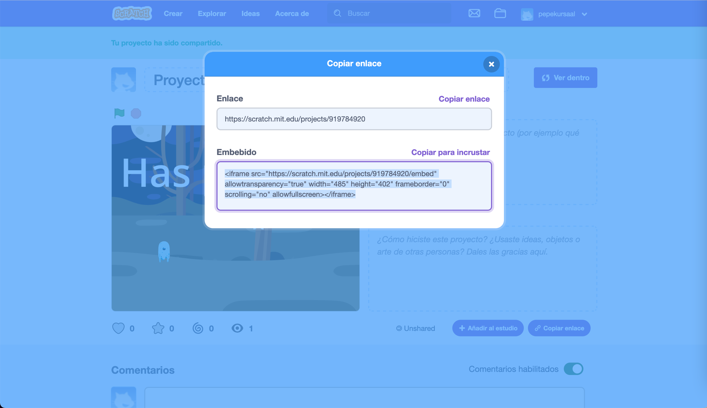 Insertar de Scratc h