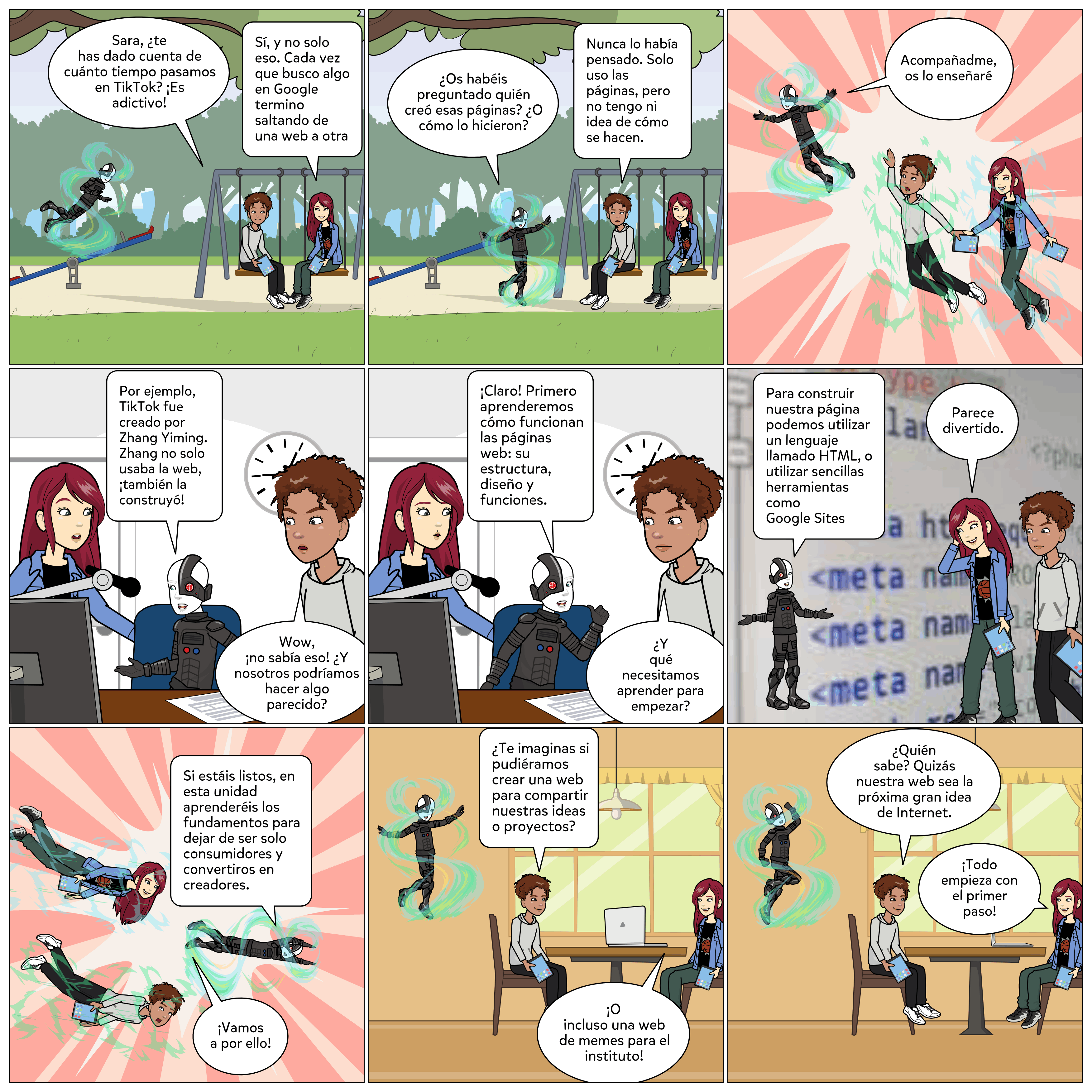 Cómic de Introducción