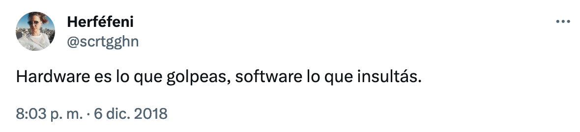 Broma de Hardware y Software