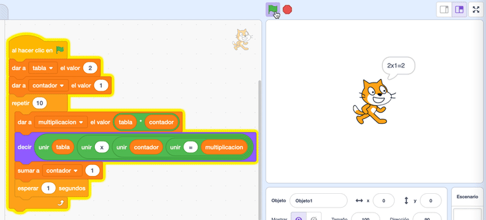 Estructuras Iterativas en Scratch